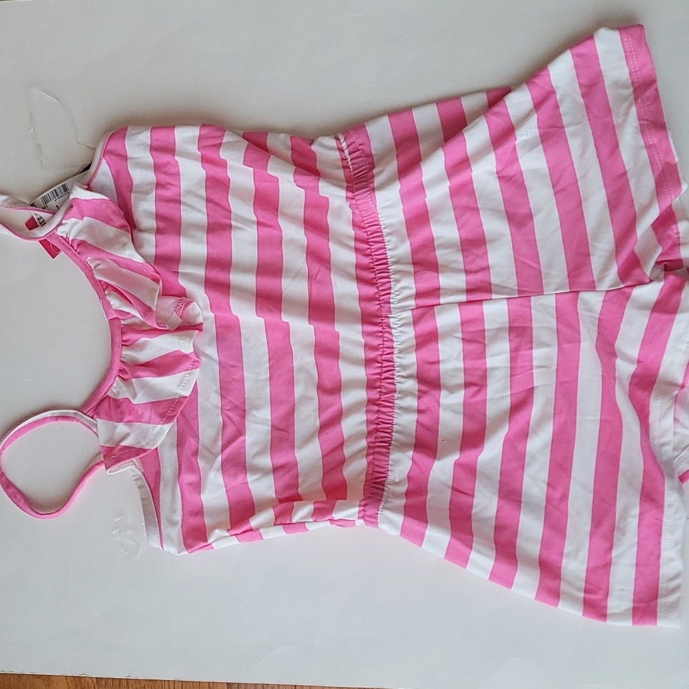 P.s. by aeropostale striped sleeveless romper